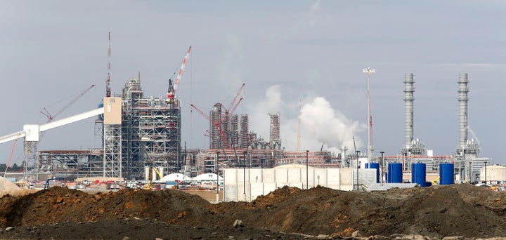 Construction continues on Southern Company's Kemper County power plant near Meridian, Mississippi.