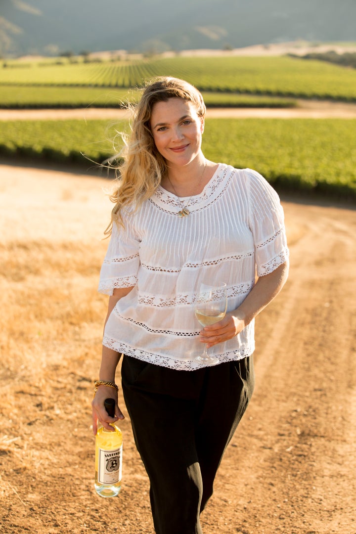 <p>Barrymore in the vineyard of Carmel Road</p>