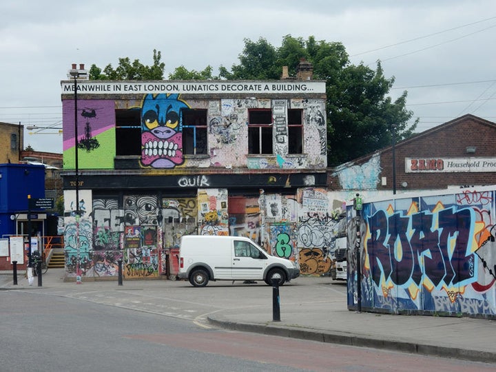 A photo to use as a painting study from Hackney, London. May 2017. (photo © Laura Shechter)