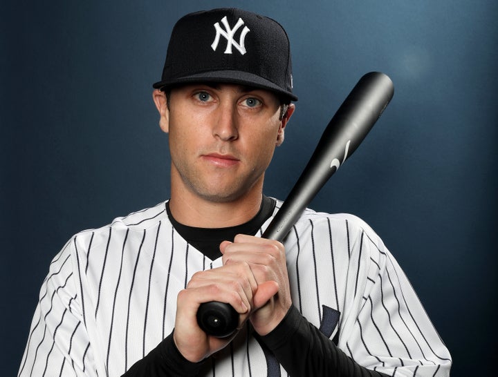 Dustin Fowler poses for a portrait during the New York Yankees photo day on February 21, 2017. Fowler was injured on Thursday