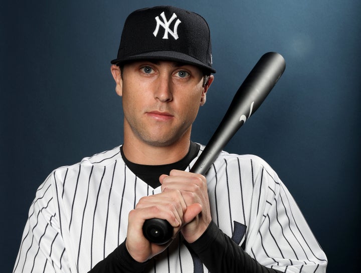 Dustin Fowler poses for a portrait during the New York Yankees photo day on February 21, 2017. Fowler was injured on Thursday night and will be out for a year.