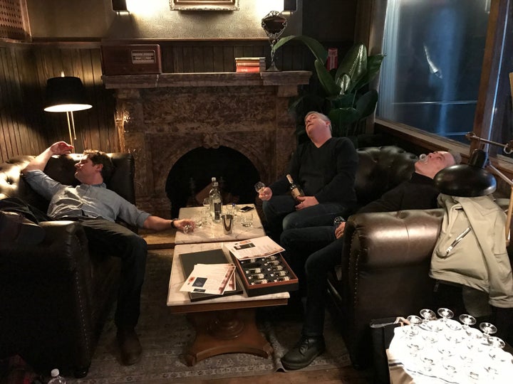 <p>“I don’t know about you guys, but I’m not super drunk.”</p>
