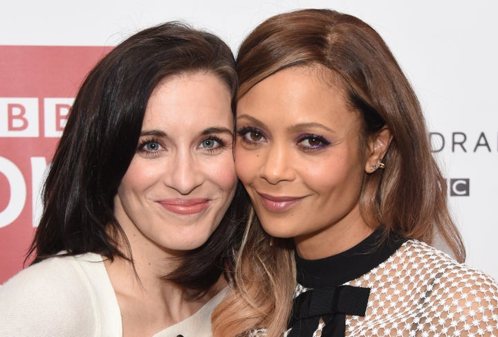 LONDON, ENGLAND - MARCH 03: Vicky McClure and Thandie Newton attend the launch of the BBC drama 'Line Of Duty' on March 3, 2017 in London, United Kingdom. (Photo by Stuart C. Wilson/Getty Images) Stuart C. Wilson via Getty Images