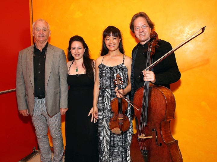 The band, made up of Bill Murray, Vanessa Perez, Mira Wang and Jan Vogler.