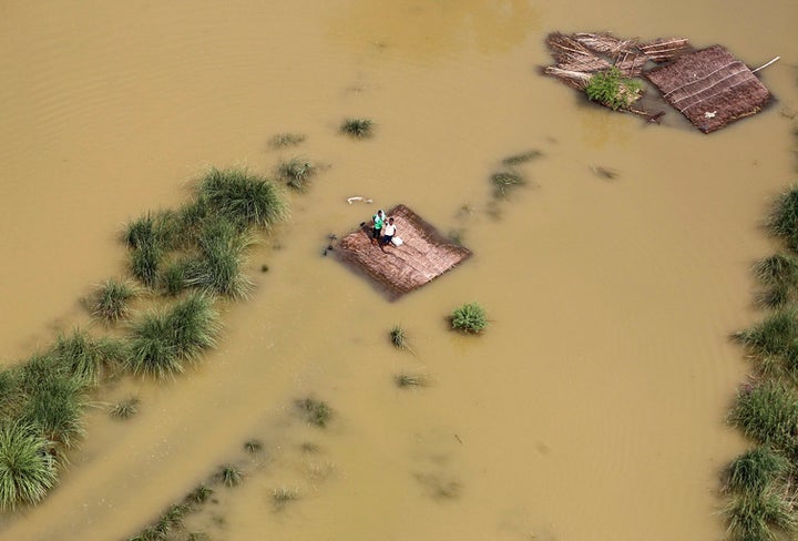 Indian banks involved in the corporate social responsibility movement contribute to natural disaster relief funds.