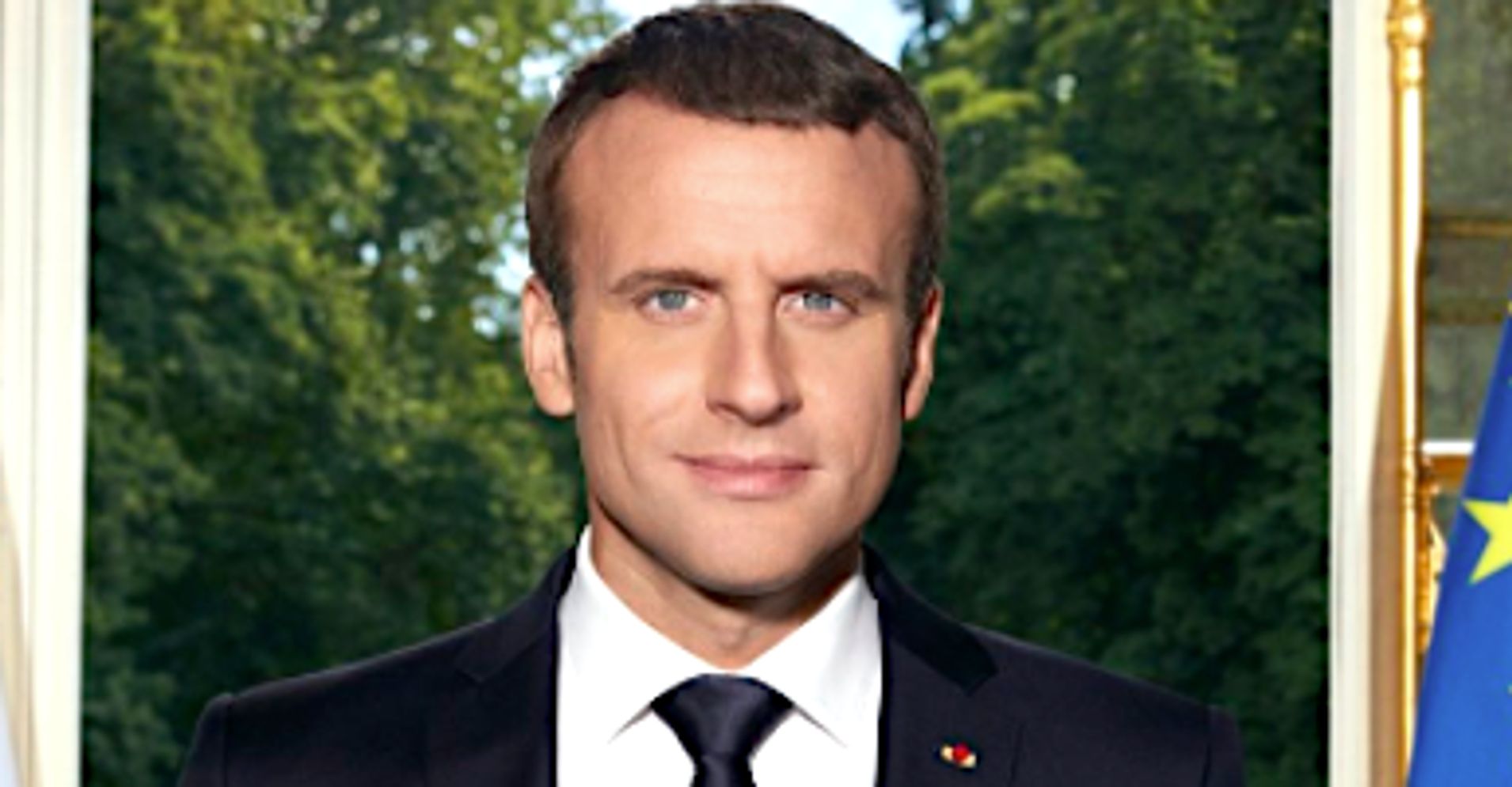 Emmanuel Macron's Official Portrait Sparks The Mother Of All Photoshop ...