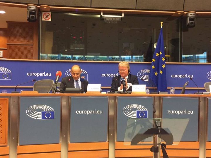 Jawad al-Hindawy, Ambassador of the Republic of Iraq to the EU and MEP Lars Adaktusson