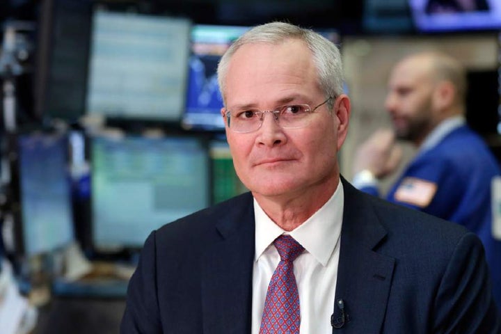 <p>Darren Woods succeeded Rex Tillerson as ExxonMobil’s CEO last January, and so far he’s staying the course on climate.</p>