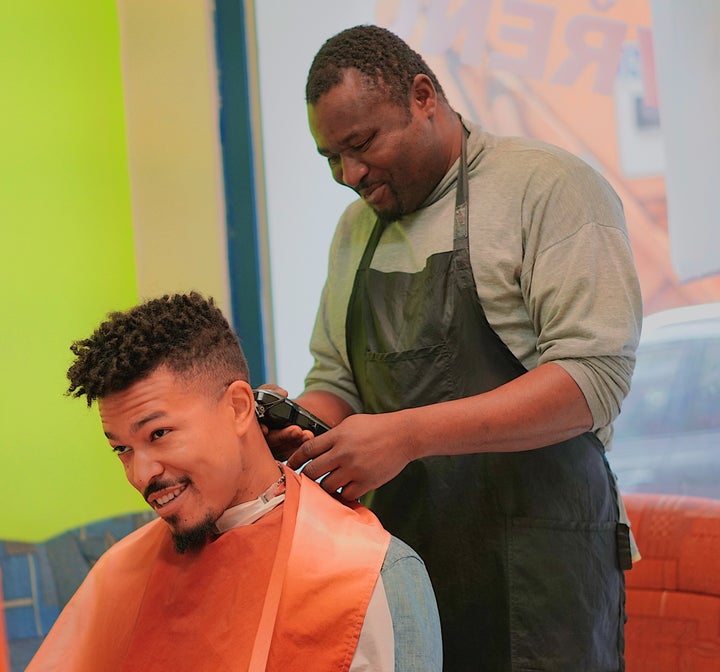 <p>Here, is a picture of Amin Salifu redeeming my fade. All praises due. </p>