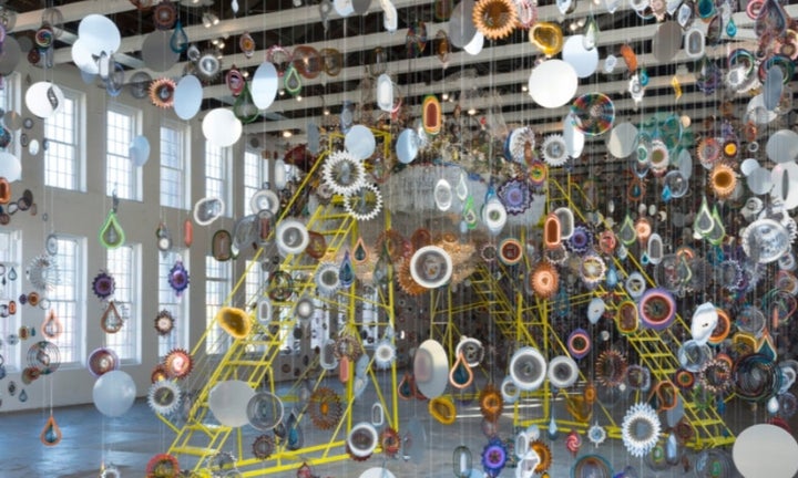 <p>Nick Cave’s “Until” exhibit at Mass. MoCA’s B6: The Robert W. Wilson Building</p>