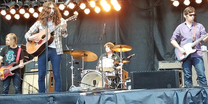 <p>Kurt Vile and the Violators at the Solid Sound Festival, 2017</p>