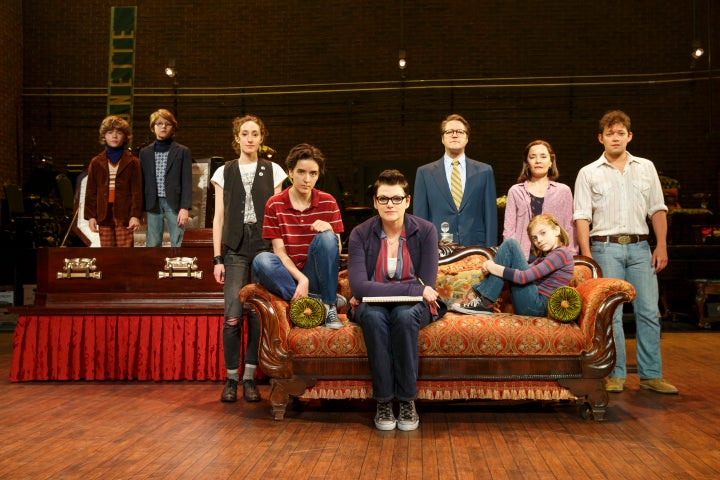 The national tour cast of "Fun Home." 