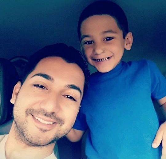 TSgt Martin Rodriquez and his son, Elijah, 7. “Being a single parent, I’m protective of my child. Don’t hurt my child,” TSgt Rodriquez says to bullies on social media.