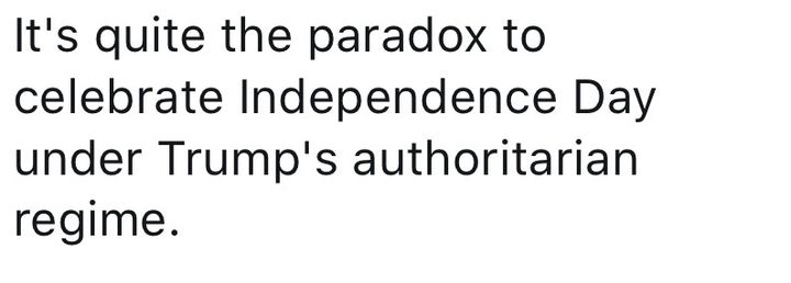 This Twitter user nicely summarizes the sentiments of many this July 4th weekend and what we hope to have shed further light on with today’s column.