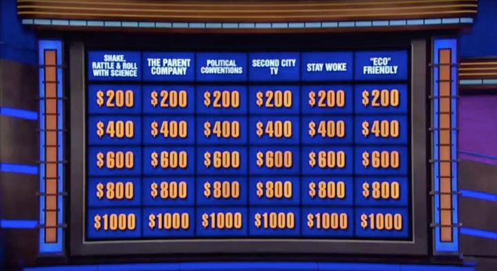 Popular quiz show "Jeopardy!" featured a category called "Stay Woke" on Friday night.