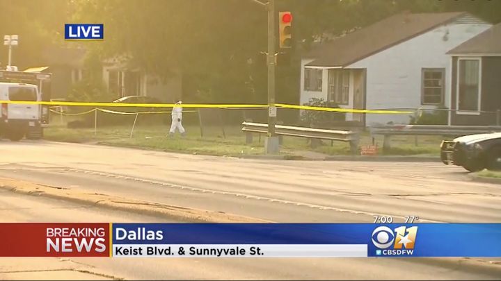 The bodies were found inside this Dallas home late Saturday night, authorities said.