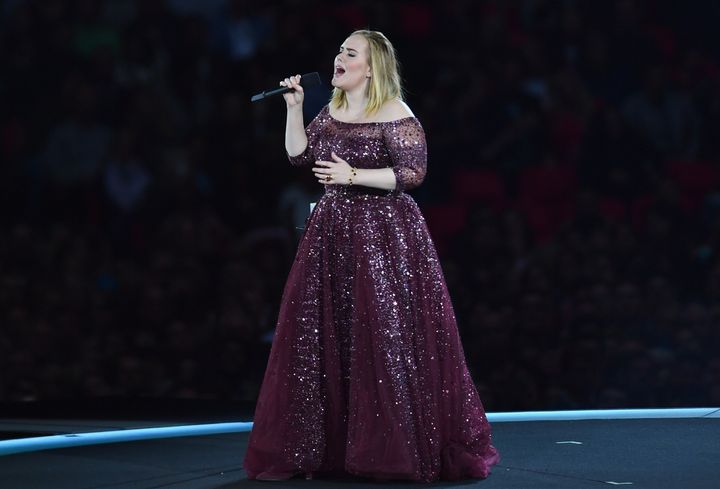Adele performed two of the four Wembley concerts 