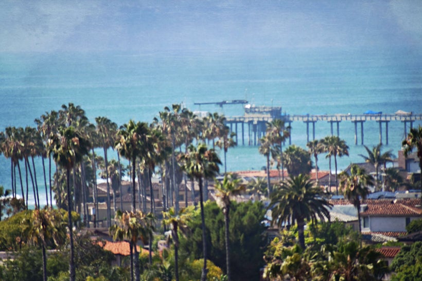 Looking out over La Jolla