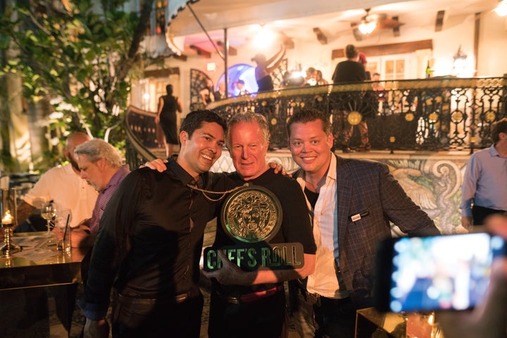 Frans van der Lee, Jeremiah Tower and Thomas Keslinke 