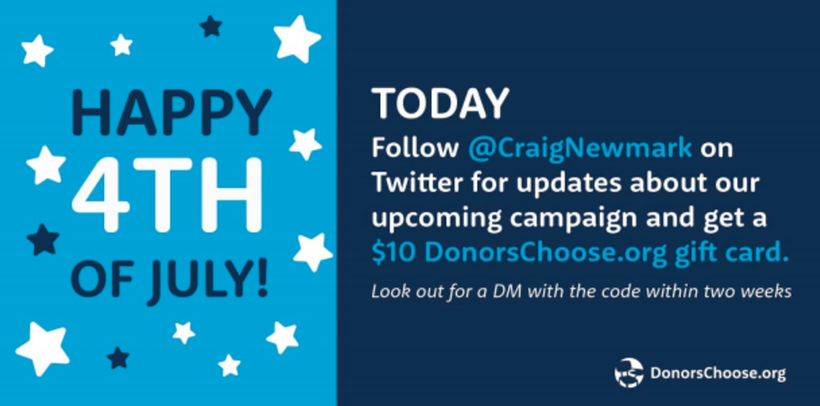 <a rel="nofollow" href="https://twitter.com/craignewmark" target="_blank">Follow @CraigNewmark</a>