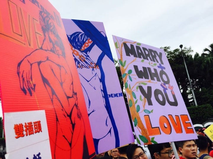 LGBTQ Pride in Taiwan.