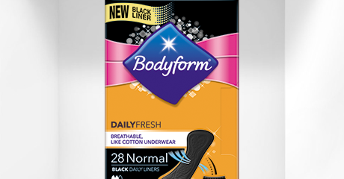 Black Panty Liners Now Exist To Match Your Favourite Knickers