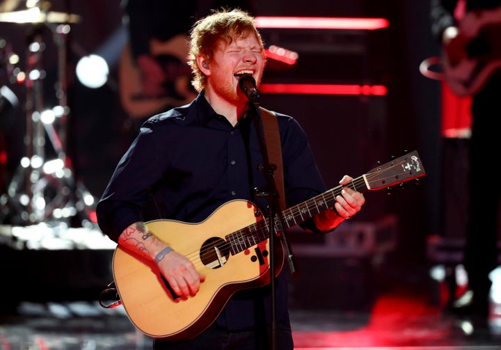 British singer Ed Sheeran, seen performing in March, has announced that he will no longer be using Twitter because of its tro