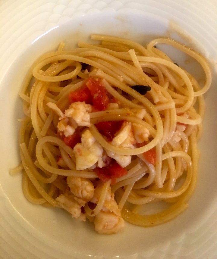 <p>The nearly finished dish</p>