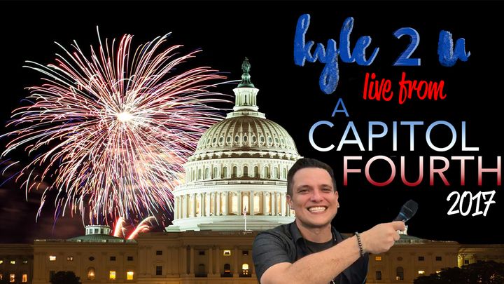 Kyle McMahon heads to the US Capitol for PBS annual A Capitol Fourthwith the always amazing camera girl Alicia Lenoir.