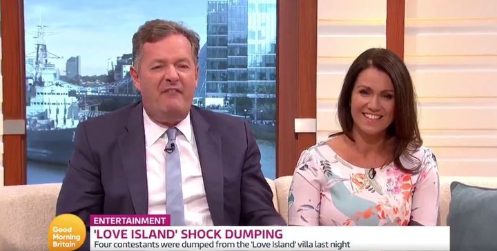 Piers Morgan is NOT a fan of 'Love Island'
