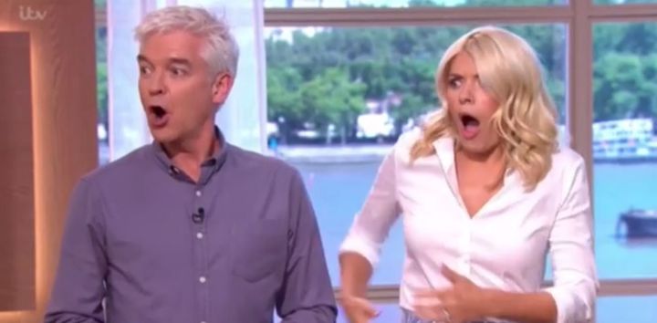 Holly Willoughby was terrorised by a bird on 'This Morning'