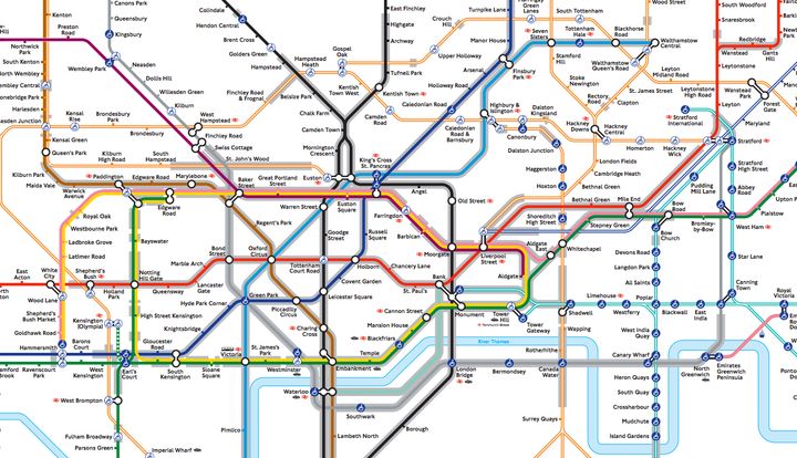 TFL have released a new map that could revolutionise travel for people with claustrophobia and anxiety