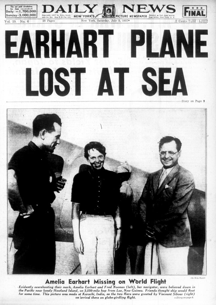 Newly Discovered Photo Suggests Amelia Earhart Survived Plane Crash ...