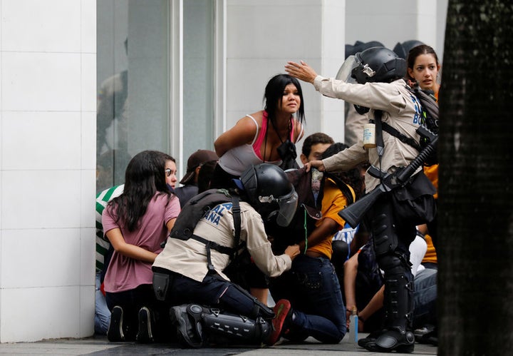 Venezuela is facing international criticism for a clampdown on protesters.