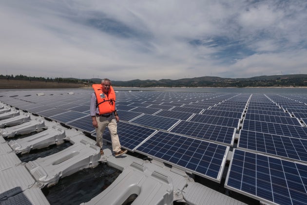 The World S First Power Plant To Combine Hydro And Solar Opens In Portugal Huffpost