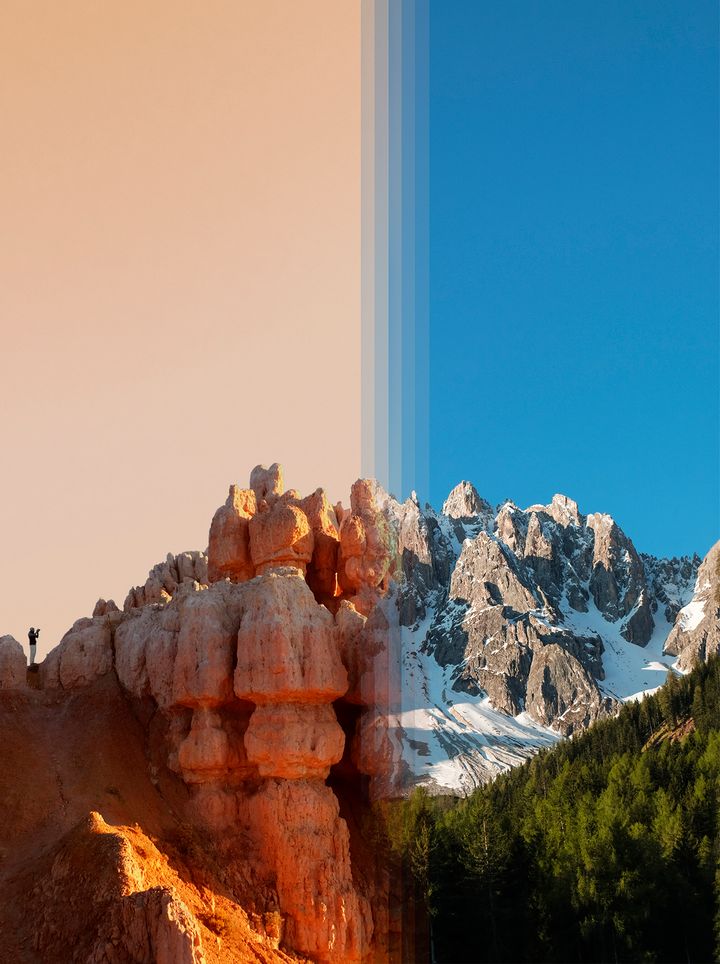 Bryce Canyon in USA vs The Dolomites in Italy