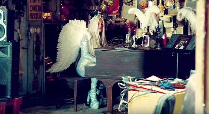 Kesha in the 'Praying' video