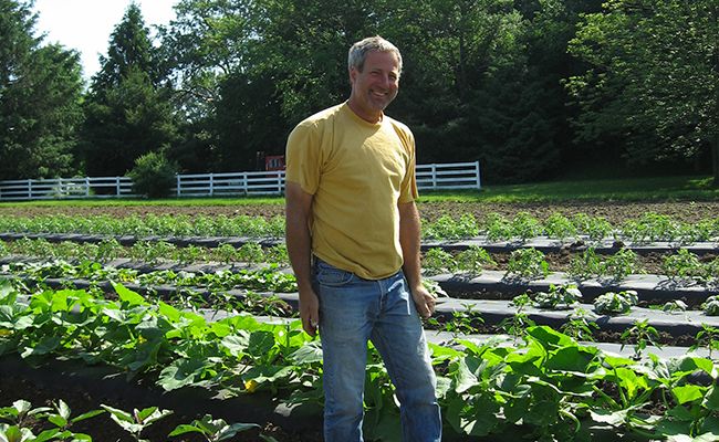 Farmer Bob in the Fields of Katchkie Farm
