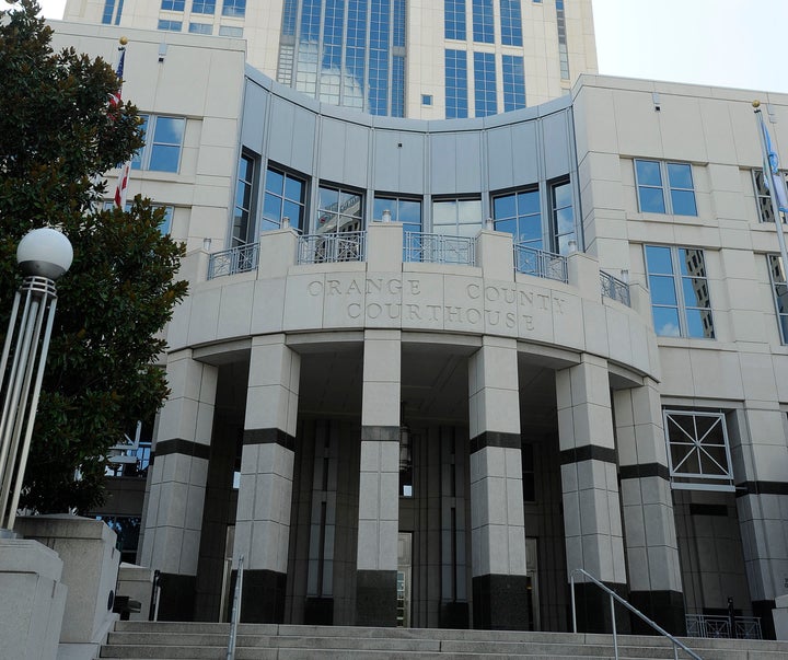 The Orange County Courthouse.