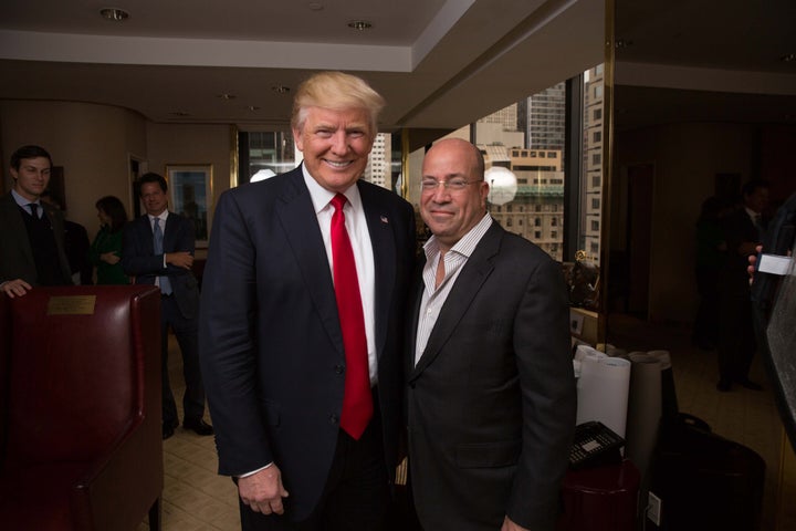 President Donald Trump's relationship with CNN chief Jeff Zucker has soured amid the network's coverage of him.