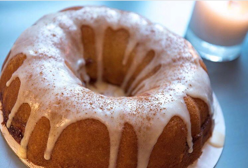 Guava Bundt cake