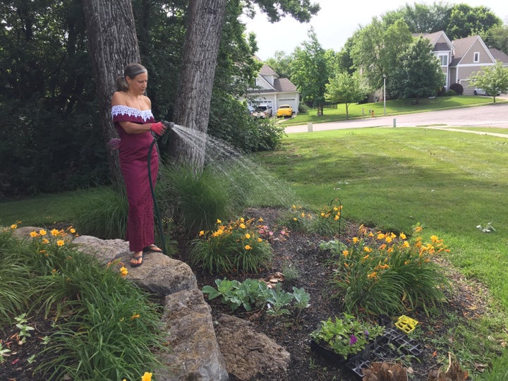 Some casual gardening. 