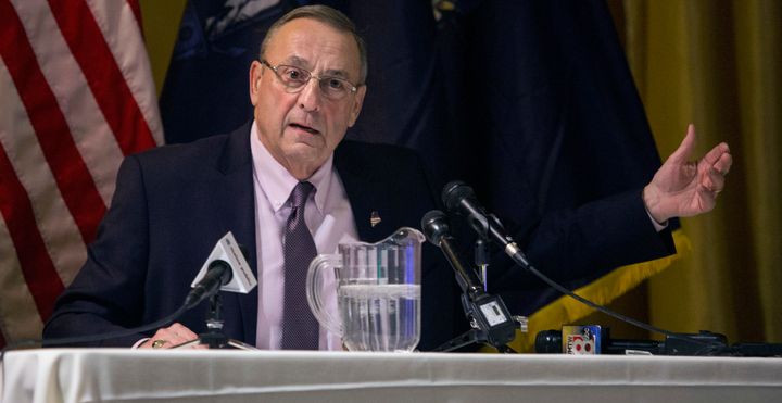 Maine Gov. Paul LePage is not a fan of the press.