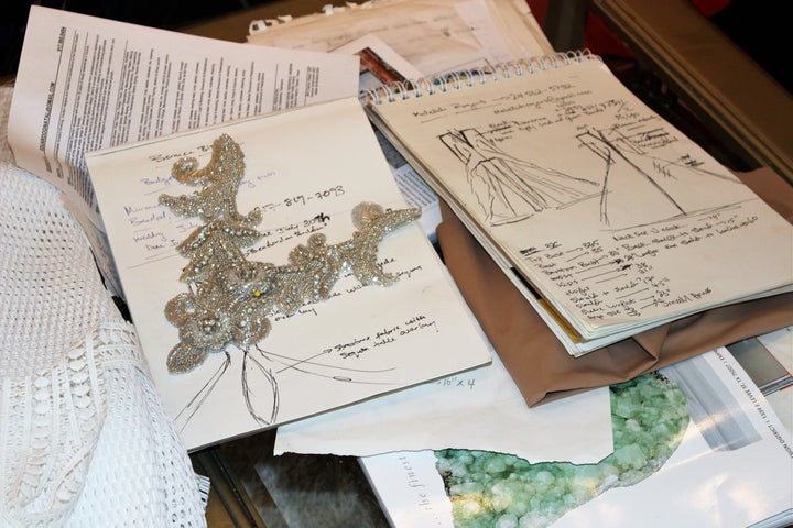 A look at some aspects of the Esé Azénabor consultation process before a garment is made. Image via Mark541 Digital Media 