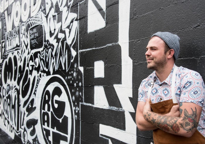 <p> Chef Brandon Frohne of Holler & Dash </p>