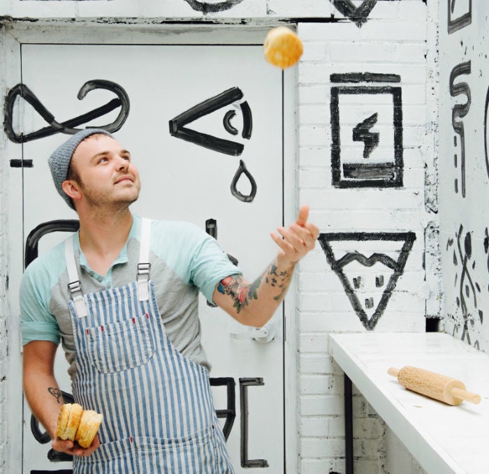 <p>Chef Brandon Frohne of Holler & Dash</p>