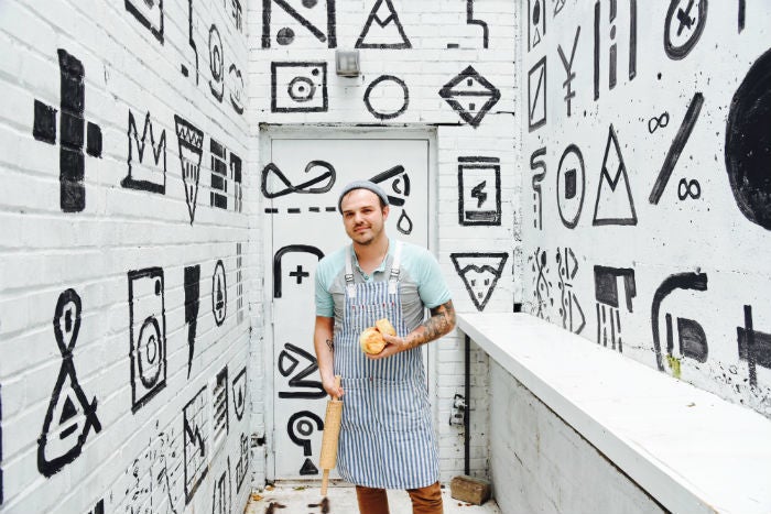 <p>Chef Brandon Frohne of Holler & Dash</p>