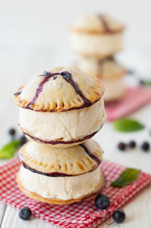 Mini Blueberry Pies. Seriously.