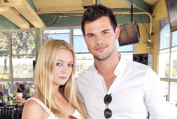 Billie Lourd and Taylor Lautner, who starred together on "Scream Queens," have reportedly split. 