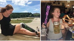 Woman Documents Her Vacation With The Help Of Her Badass Chalkboard
